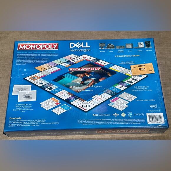 Dell technologies, Monopoly board game,new in box - Picture 3 of 3